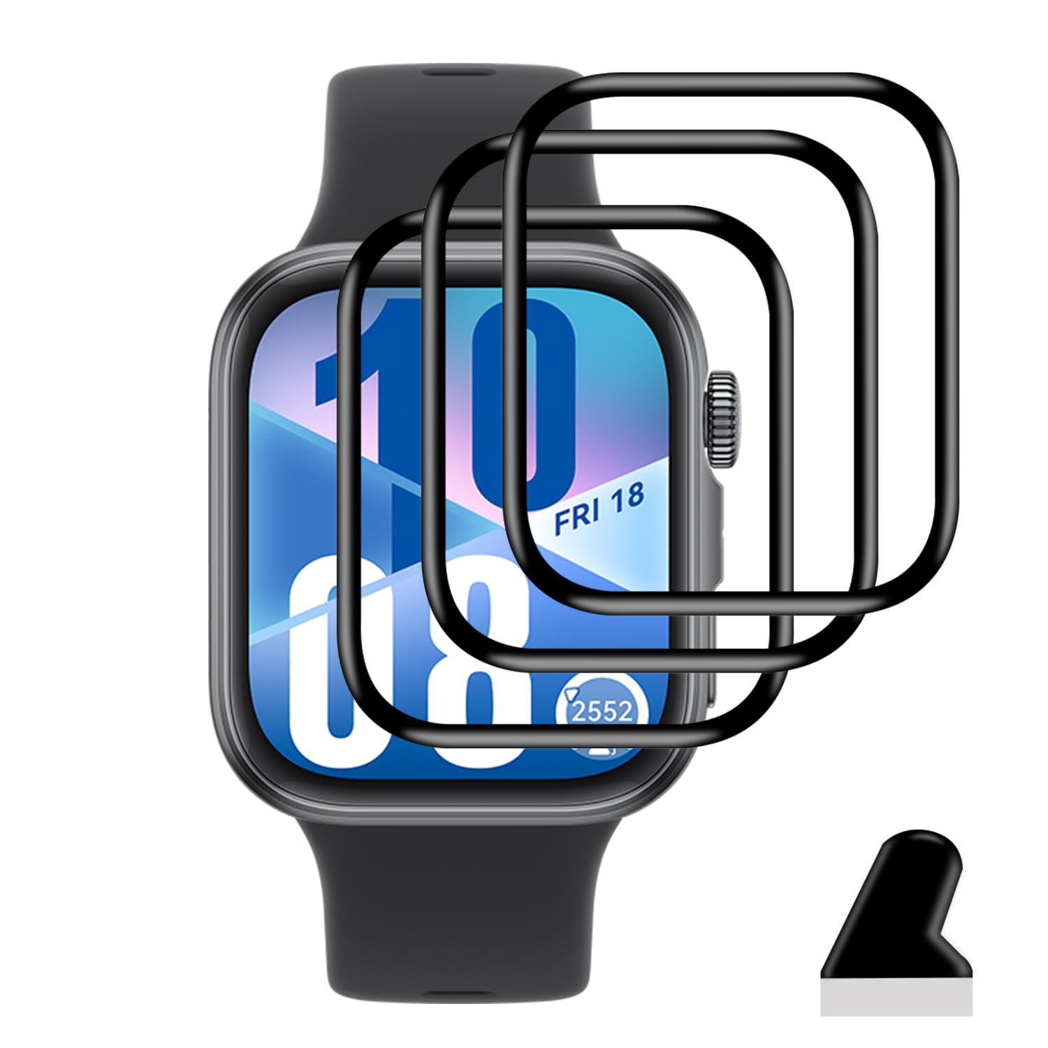 Amazon | 【3枚セット】 対応 HUAWEI WATCH FIT 4 フィルム ガラス 