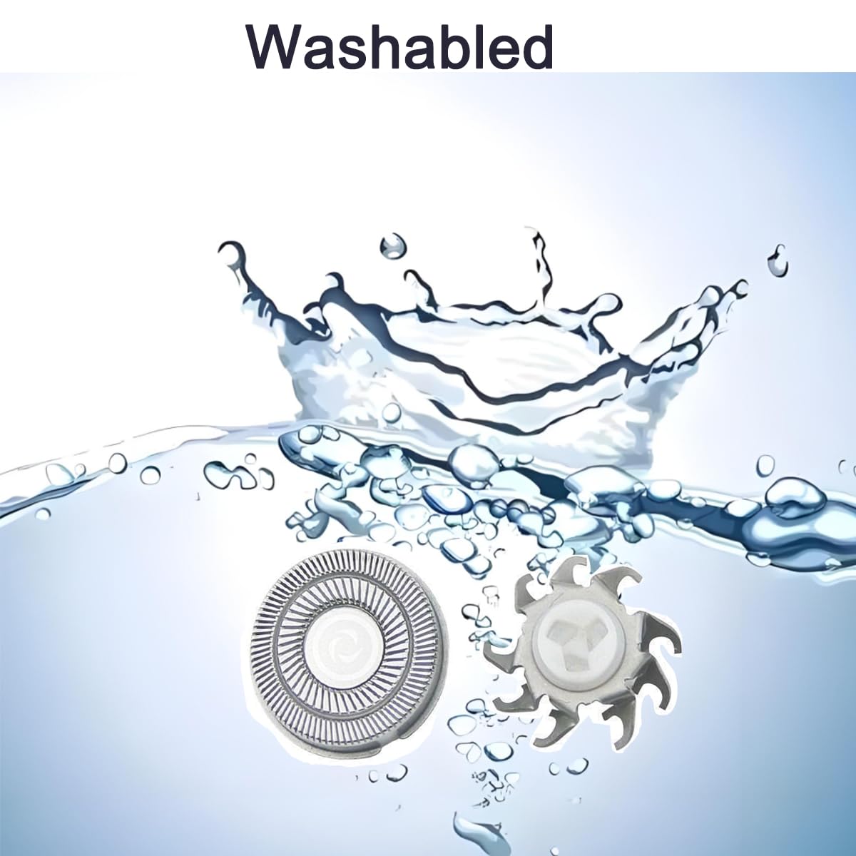 8pcs Shaver Replacement Blades Compatible with Skull Shaver Pitbull, Replacement Blades Heads Compatible with Pitbull Gold Gold/Silver/Platinum Pro Shaver - Image 5