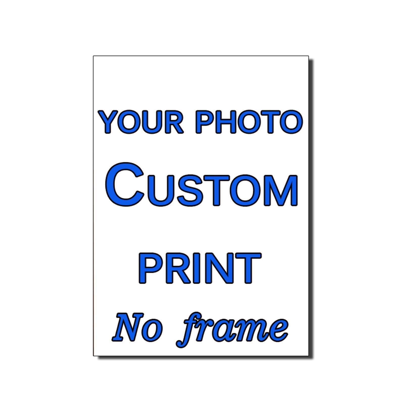 Poster con cornice in legno fai da te, stampa HD su tela, decorazione artistica da parete per animali domestici, bambini, famiglia, paesaggio (con cornice fai da te, 80 x 160 cm (2 x 80 cm)