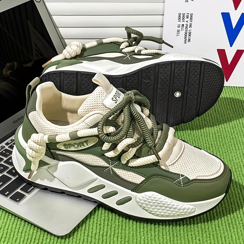 Men's Fashion Sneakers Low Top Lace Up Sneakers, for Outdoor Walking Traveling3