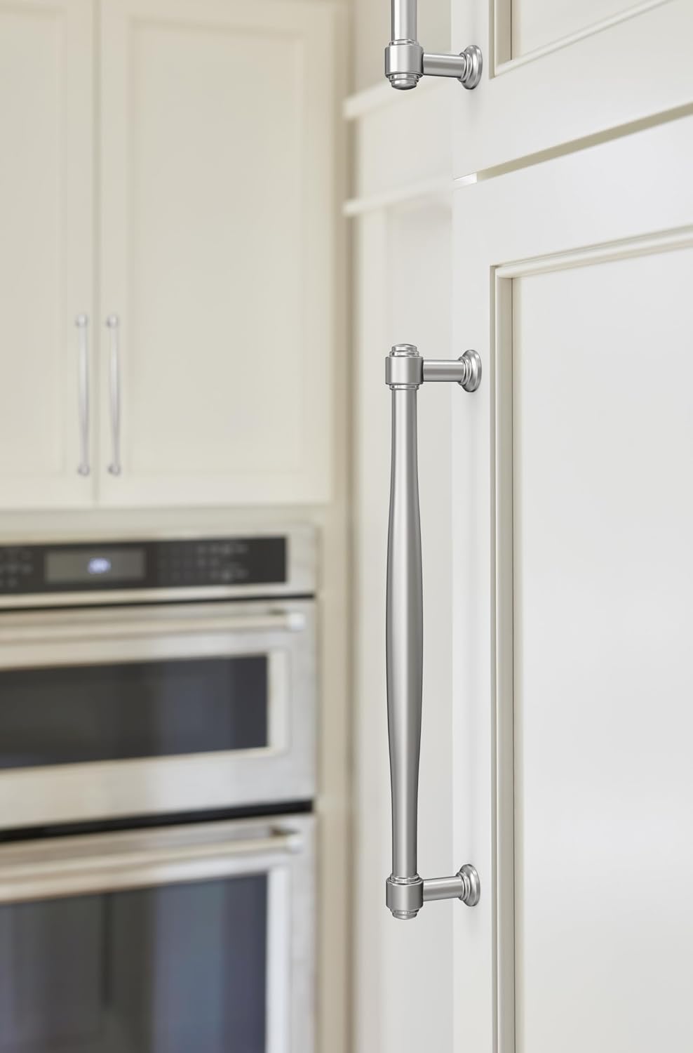 Amerock Enlivity 8-13/16 inch (224mm) Center-to-Center Polished Chrome Cabinet Pull, BP3772626