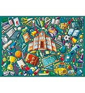 TangMosaic Puzzles for Adults 1000 Pieces, Autumn of Awakening Jigsaw Puzzle, Teacher and Student...