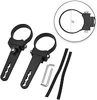 Vista 8 de Wsays Abrazaderas de Barra Antivuelco Lateral Personalizada de 1.75'' para Jaula de Seguridad, Soporte de Montaje de Luz LED Compatible con Ranger