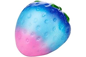 Stress Relief Toys, Starry Sky Strawberry Slow Rising Squishy