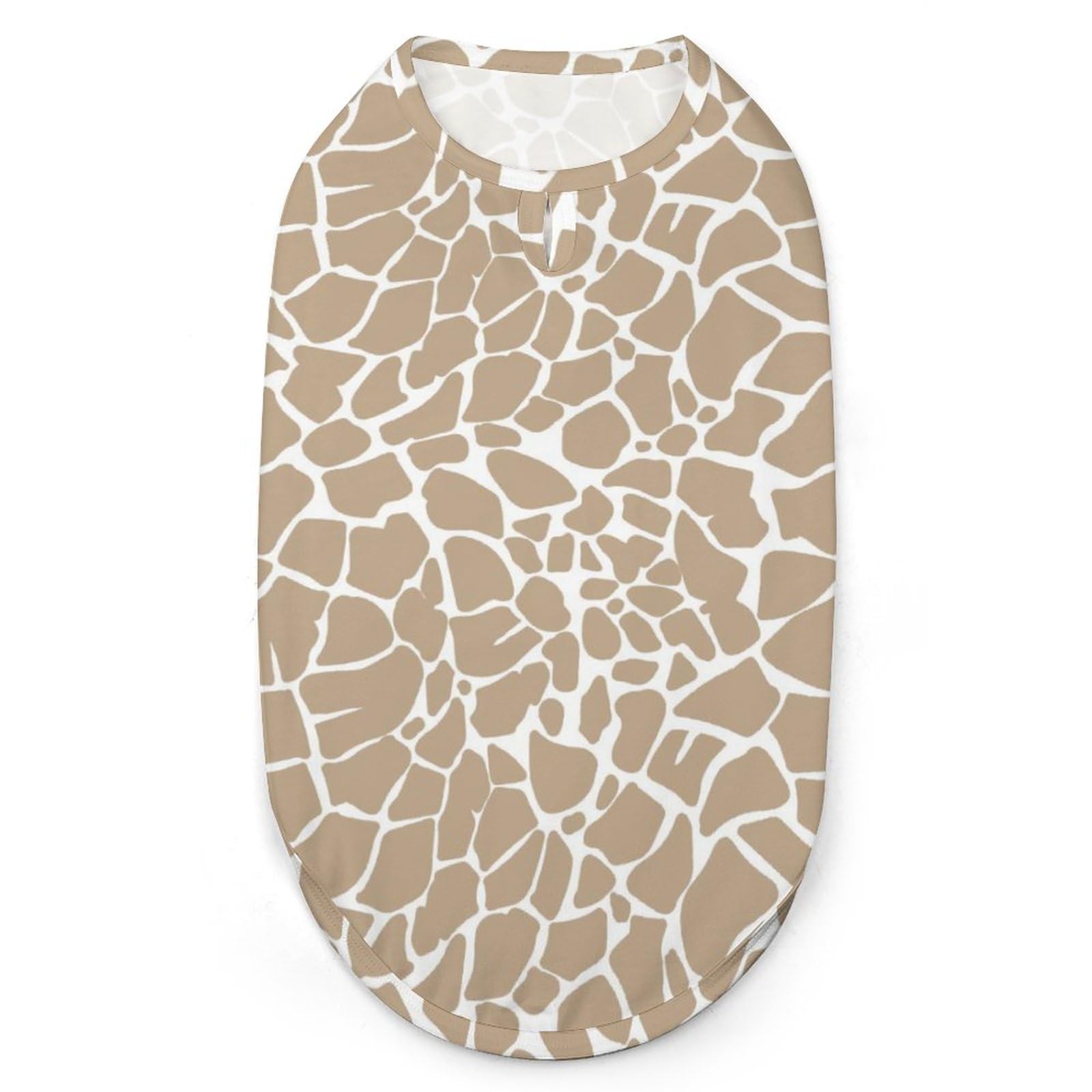 Giraffe Animal Skin Texture Dog Shirts Pet Printed Clothes Puppy Shirts Breathable Dog Outfit Soft Dog Sweatshirt for Pet Dogs Cats
