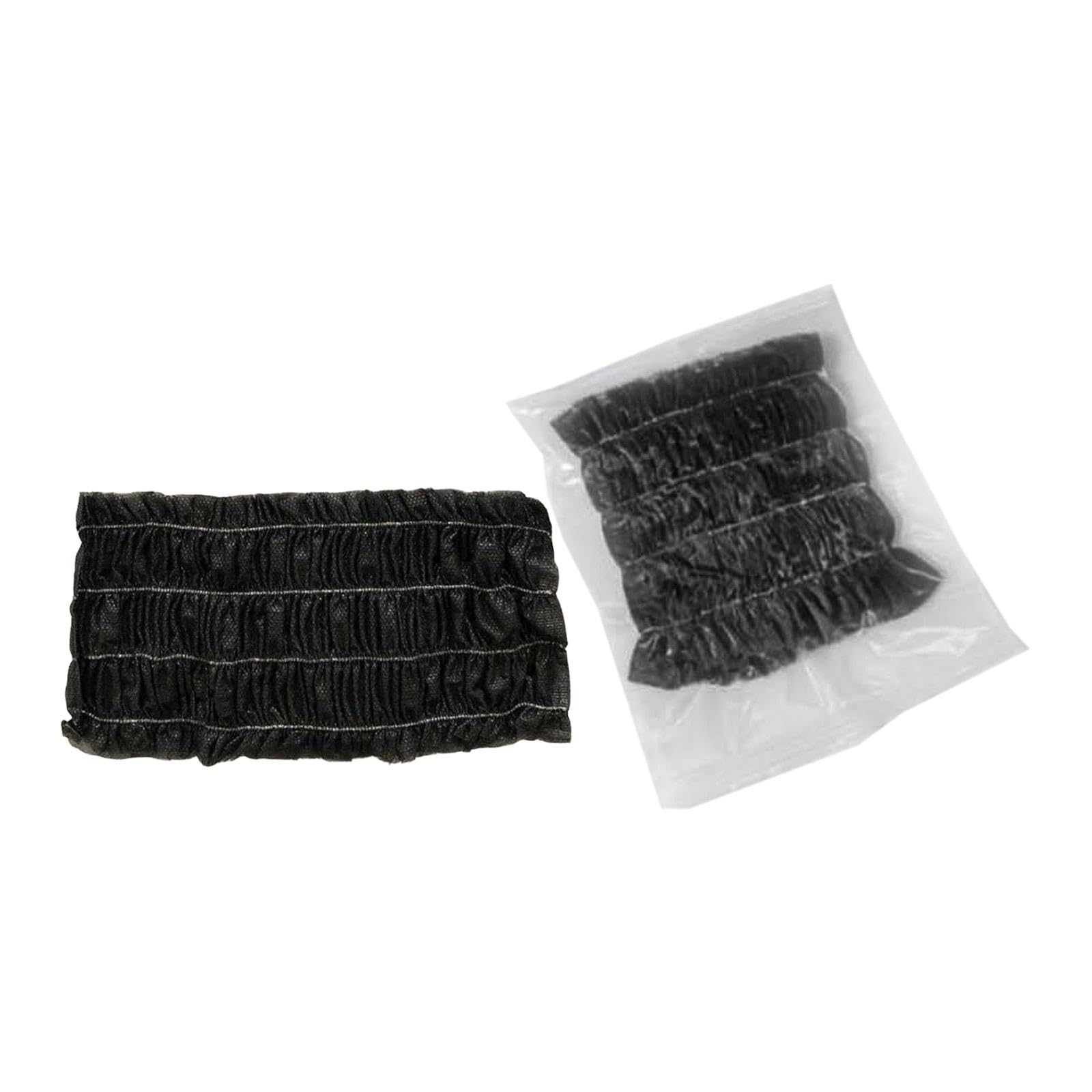 100Pcs SPA Facial Headbands Portable Makeup Head Wraps for Beauty Makeup SPA Black-Clothing & Accessories-Men-Accessories-Fashion Headbands