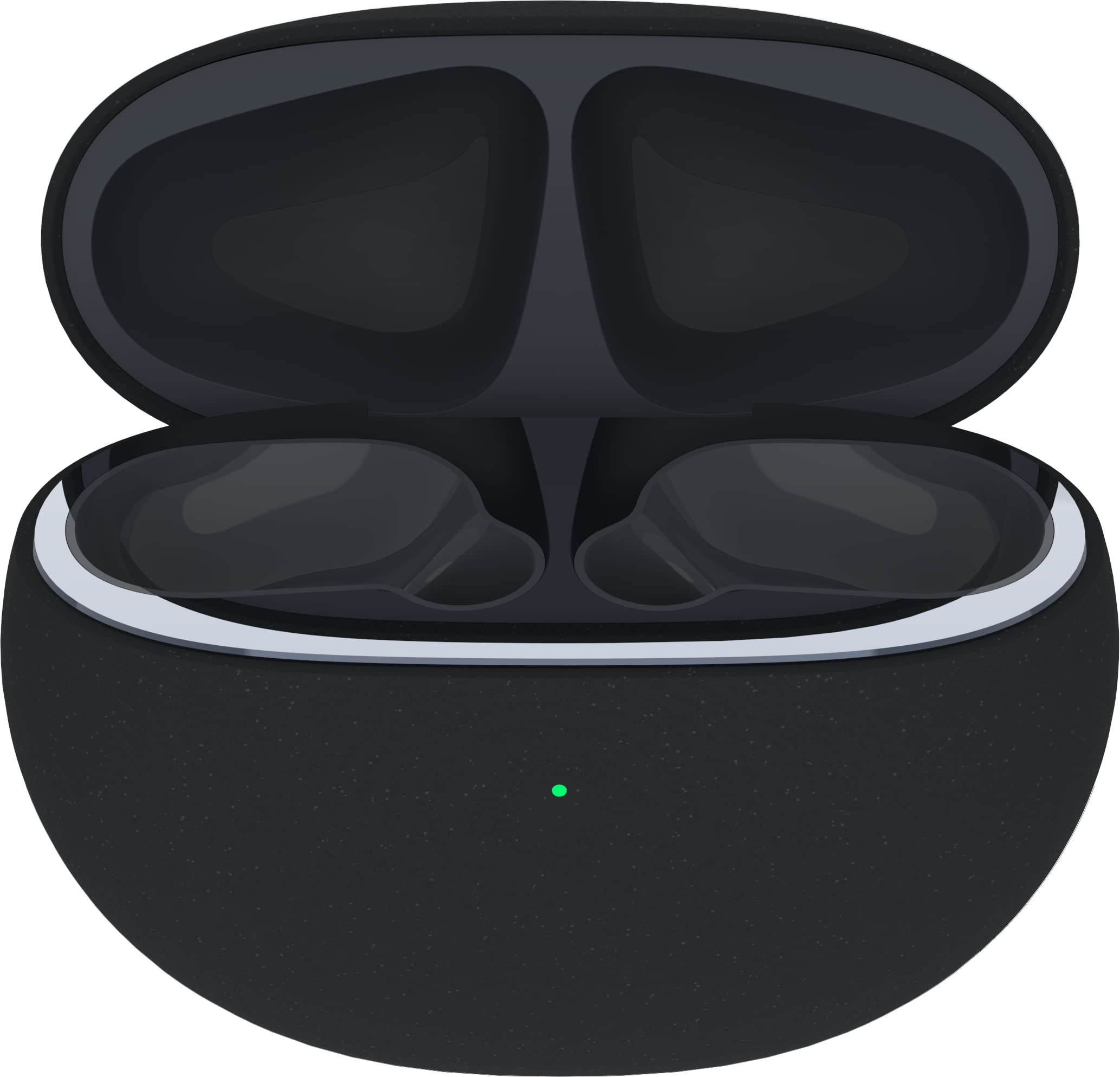 TCL - Moveaudio S600 Cuffie wireless (cancellazione attiva del rumore, tecnologia ANC, Bluetooth 5.0, ricarica rapida, custodia con ricarica wireless, IP54, controllo touch) Ultra Matt Black [Italia]