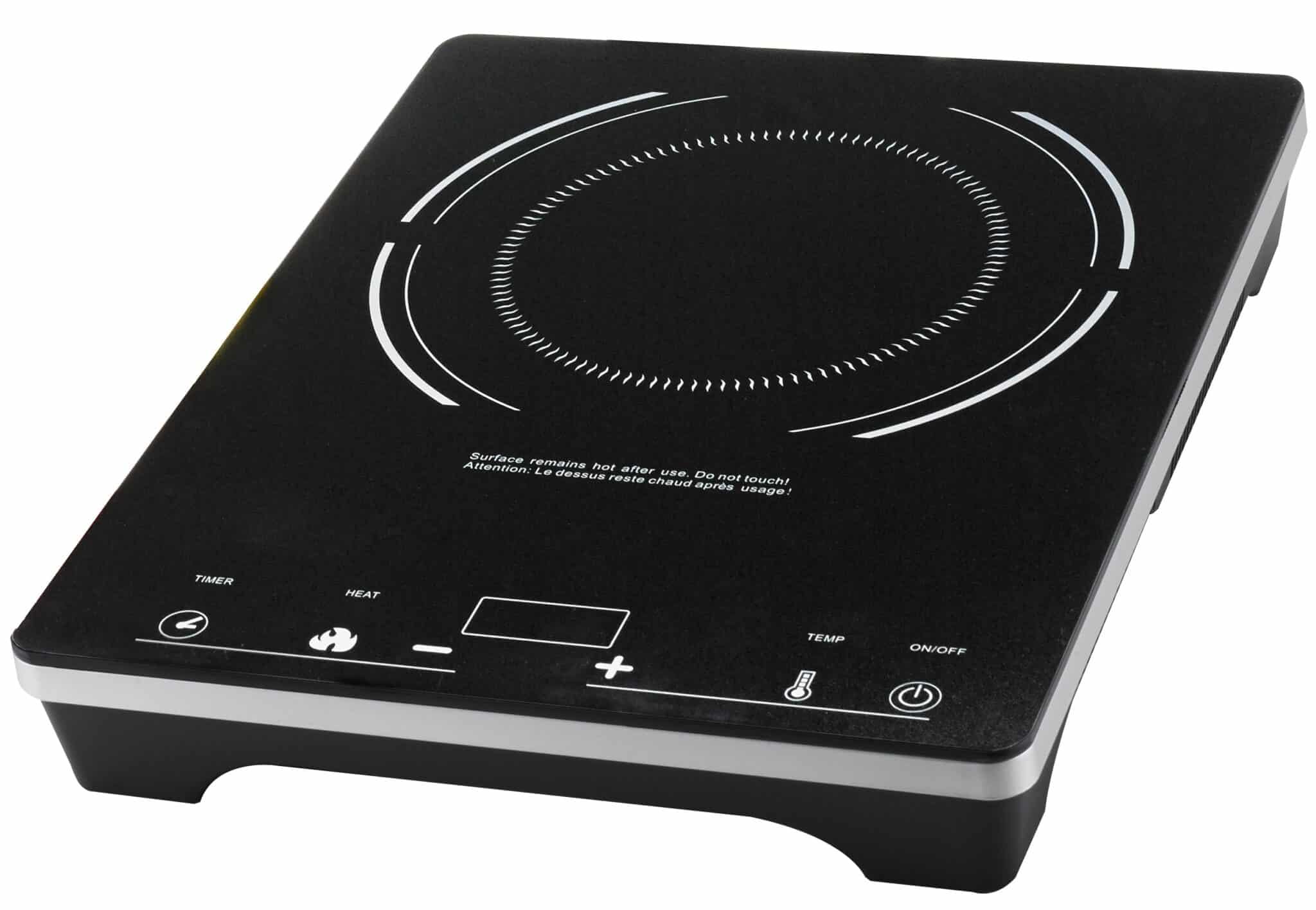 Portable Induction Cooktop by Eurodib – Large, Polypropylene, Black, Model C1823