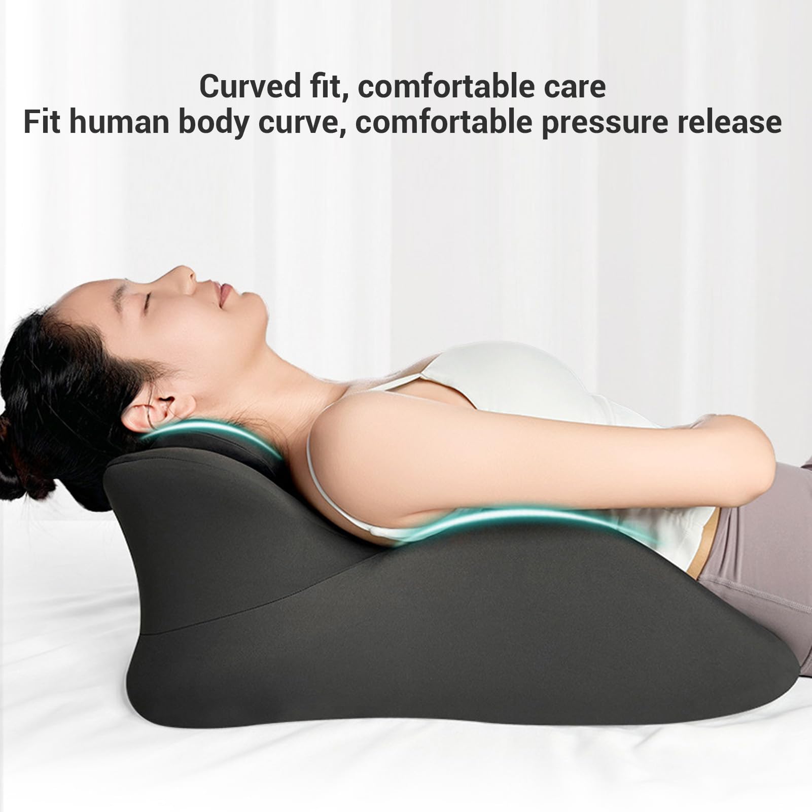 Mingzhe Reading Pillow Versatile Memory Foam Design for Bed Elevation and