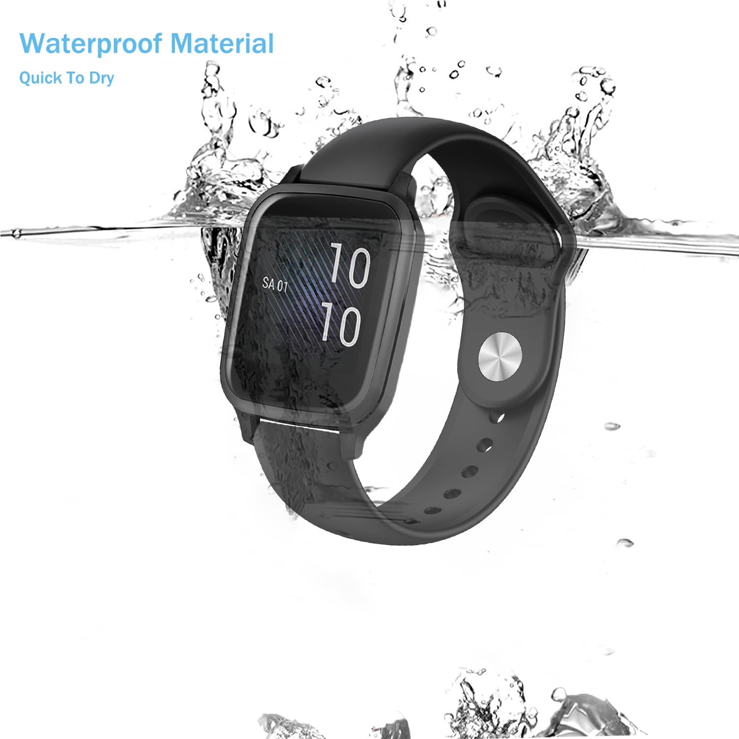 Issinlky Pasek sportowy Soft Silicone do Garmin Venu Sq/Music/Sq 2/Music, 20mm do Garmin Venu 2 Plus/Vivoactive 6/5/3/Vivomove HR/Forerunner 55 245 645