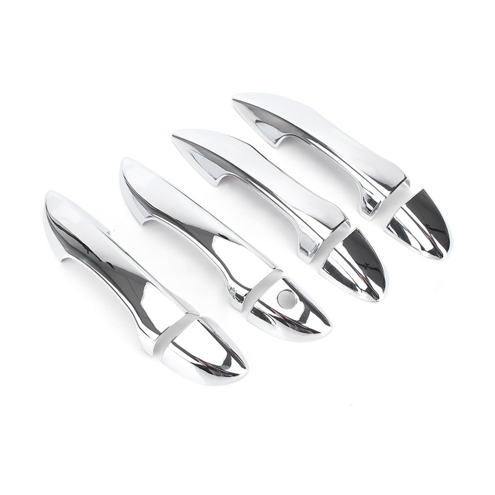 Drezzo Car Exterior Door Handle Chrome Car Door Handle Cover Trim for Toyota for Corolla 4-Doors 2014-2018