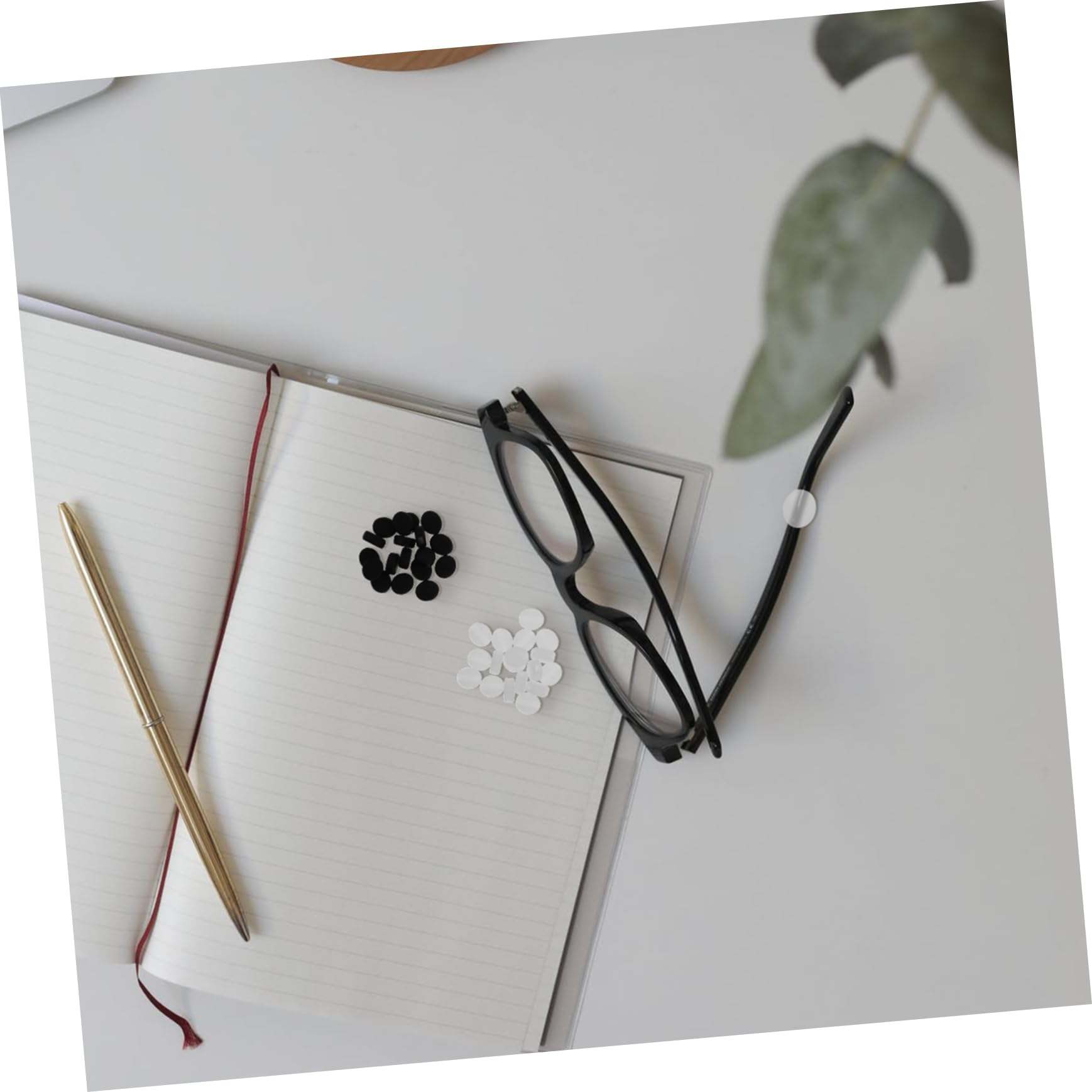 IWOWHERO 80 Pcs Glasses Anti-Slip Cover Glasses Leg Replacements Soft Comfortable Anti- Holder Eyewear Tubes Hook Holder Shades Glasses Adjustable Glasses Strap Clip Holder White