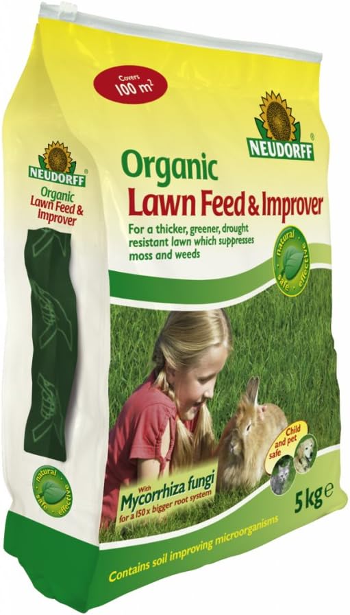 Neudorff Organic Lawn Feed and Improver 5kg