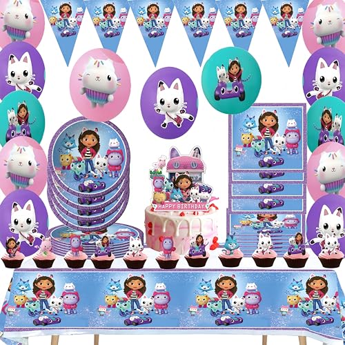Colecciona fiestas de cumpleaños, decoraciones de cumpleaños y accesorios para fiestas, incluyendo: platos, pañuelos de papel, banderas, papel grande y tarjetas pequeñas, mantel, globos