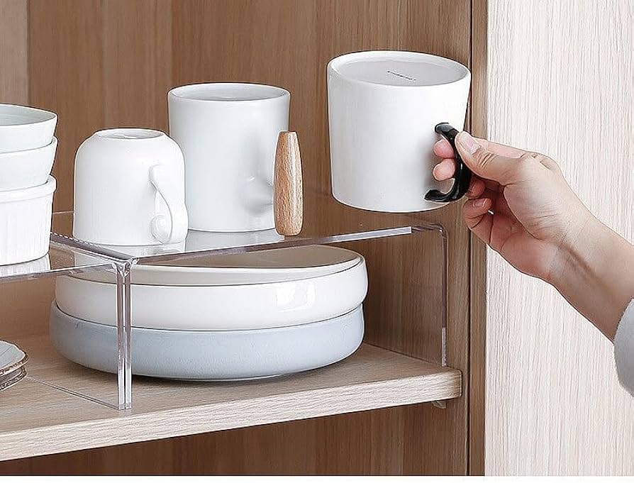 Amazon｜アクリル ディスプレイ 透明 上ラック 収納ボックス コの字