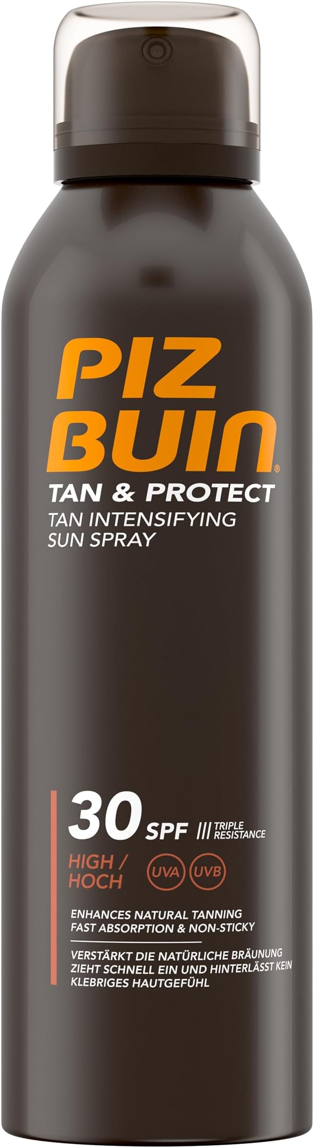Piz Buin Tan and Protect Tan Intensifying Sun Spray SPF 30 High, 150ml