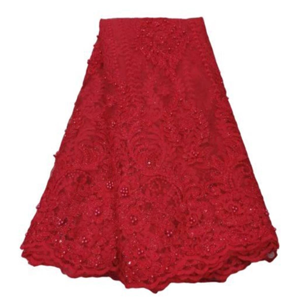 Ultimo vino rosso africano paillettes tessuto di pizzo francese perline di maglia lacci 2021 tessuto di pizzo viola per il partito cucire-37