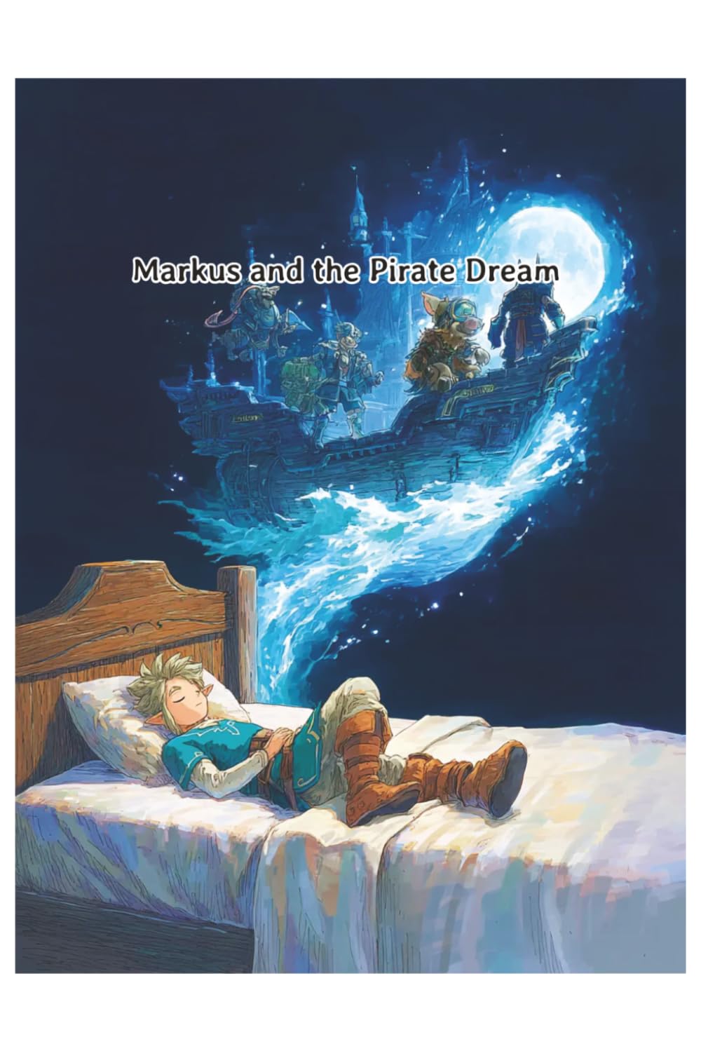 Markus and the Pirate Dream: Markus and the Pirate Dream: A Boy’s Magical Bedtime Adventure of Courage, Treasure, and Kindness on the High Seas Description (The Pirate King of Caribbean)