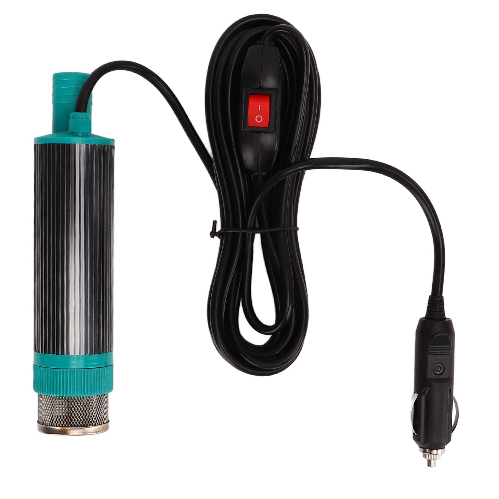 Estrattore Pompa di Trasferimento, Pompa di Trasferimento del Carburante Elettrica Portatile, Pompa Elettrica Portatile per Estrazione dell'Acqua Dell'olio 12 V con 5 M di Fluido di Trasferimento D