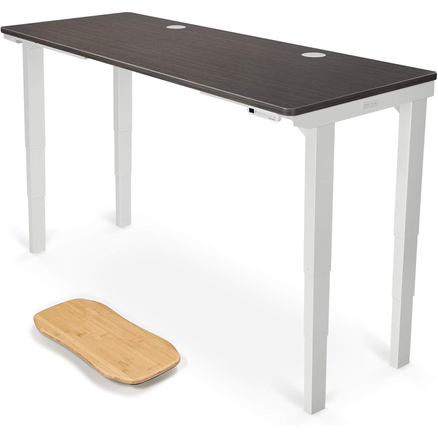 UPLIFT Desk V2 Ash Gray GREENGUARD Laminate Desktop, 4