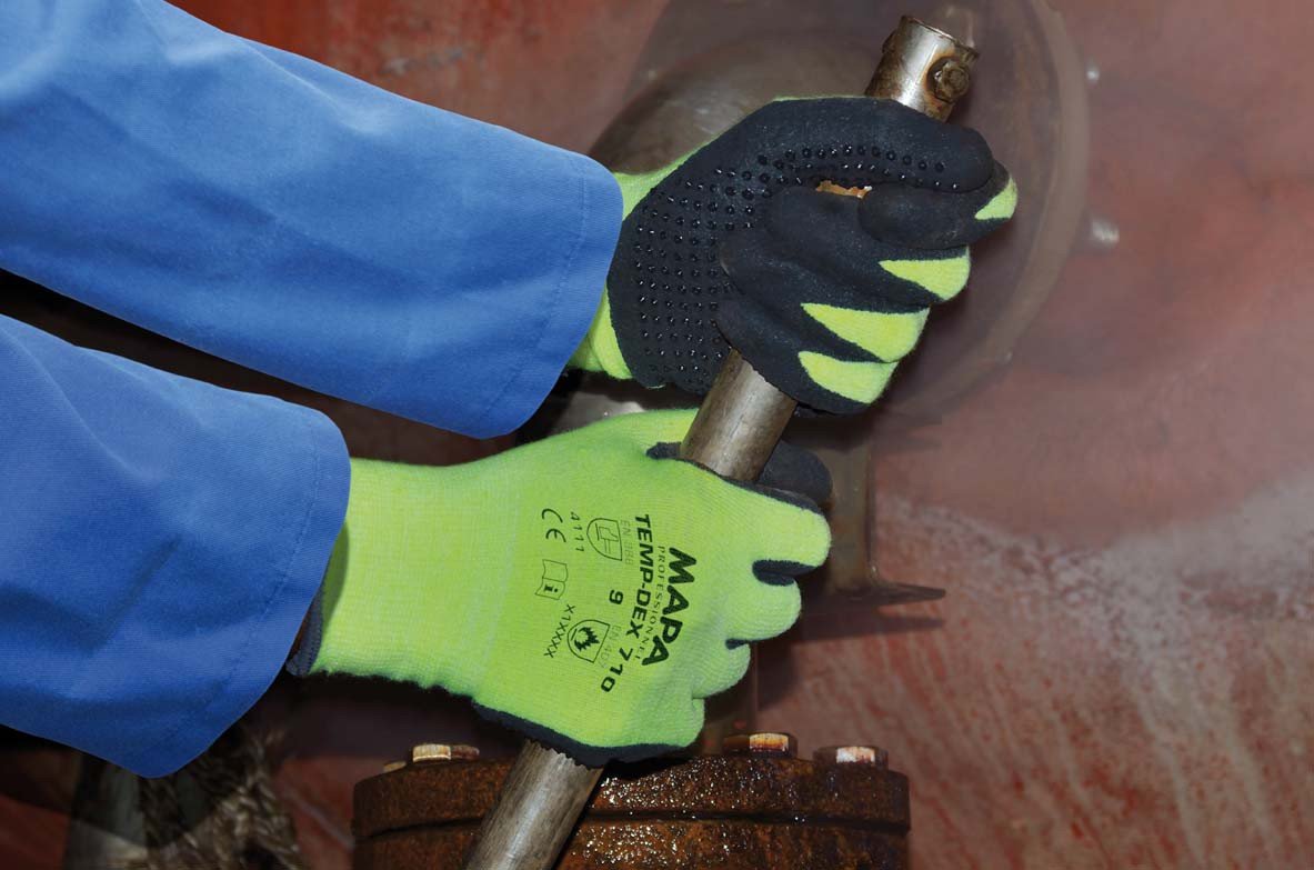 TEMPDEX No Guanto Termico Nitrile Mappa 710-11