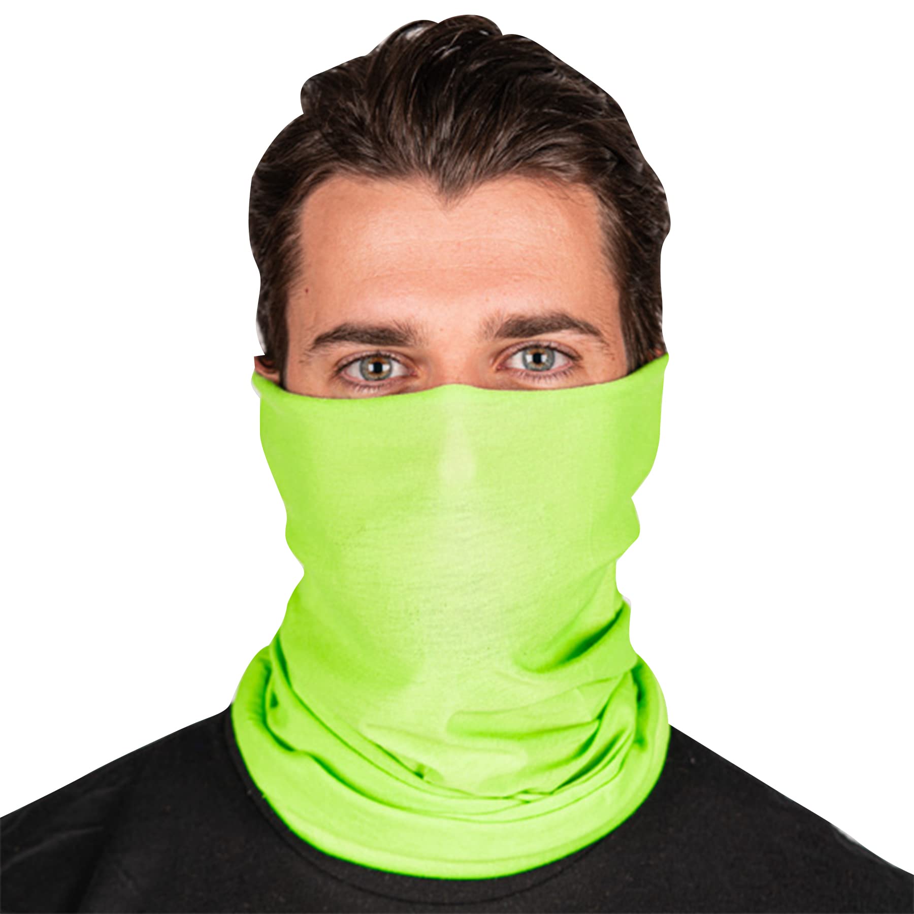 S A Soul of Adventure Single UV Face Shield | UV 30+ Multipurpose Neck Gaiter Balaclava for Adults