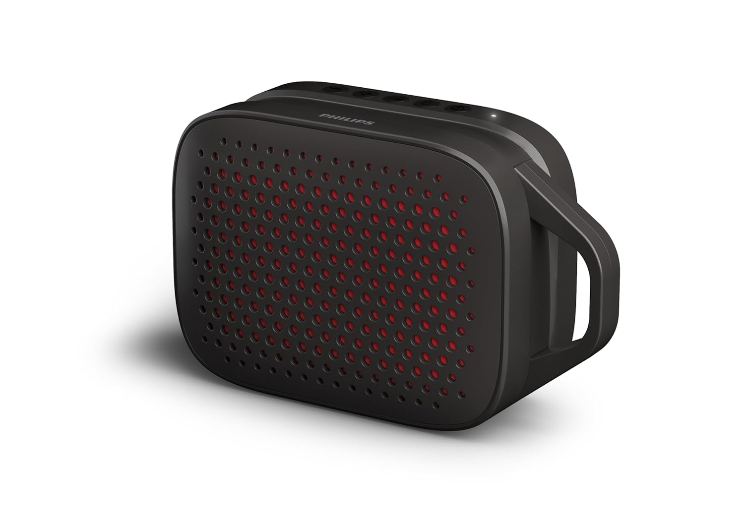 PHILIPS TAS1209 Wireless Portable Bluetooth Speaker with 5W Output, Punchy Bass with Radiator, Stereo Pairing, IPX4 Splash Resistant, Hands-Free Calls (Black) PHILIPS TAS1209 Wireless Portable Bluetooth Speaker with 5W Output, Punchy Bass with Radiator, Stereo Pairing, IPX4 Splash Resistant, Hands-Free Calls (Black)