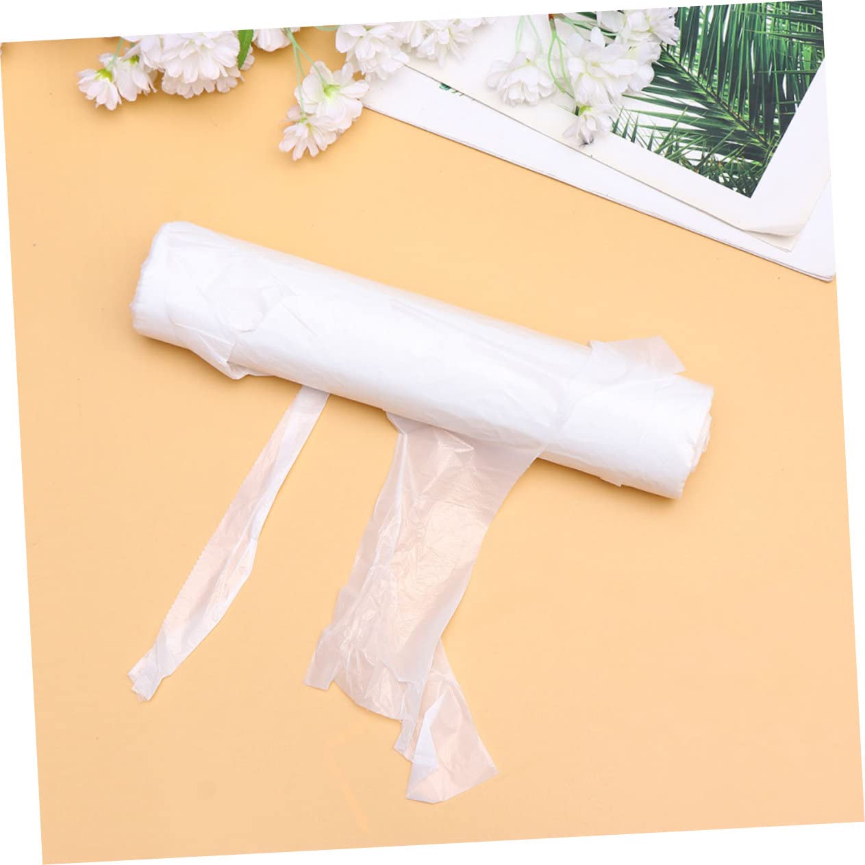 Cabilock 200pcs Disposable Cloak Wai Cloth for Hairdressing Waterproof Cape - Home Salon Use Unisex