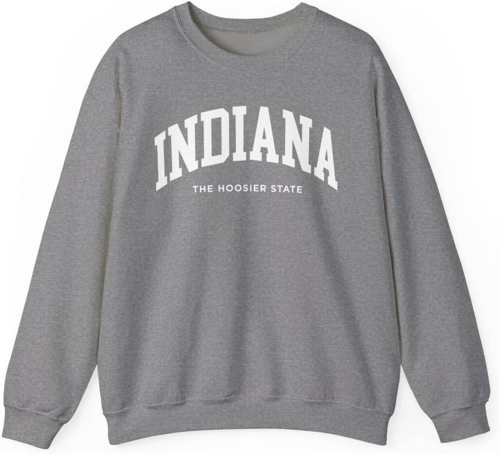 Indiana Adult Unisex Crewneck Sweatshirt