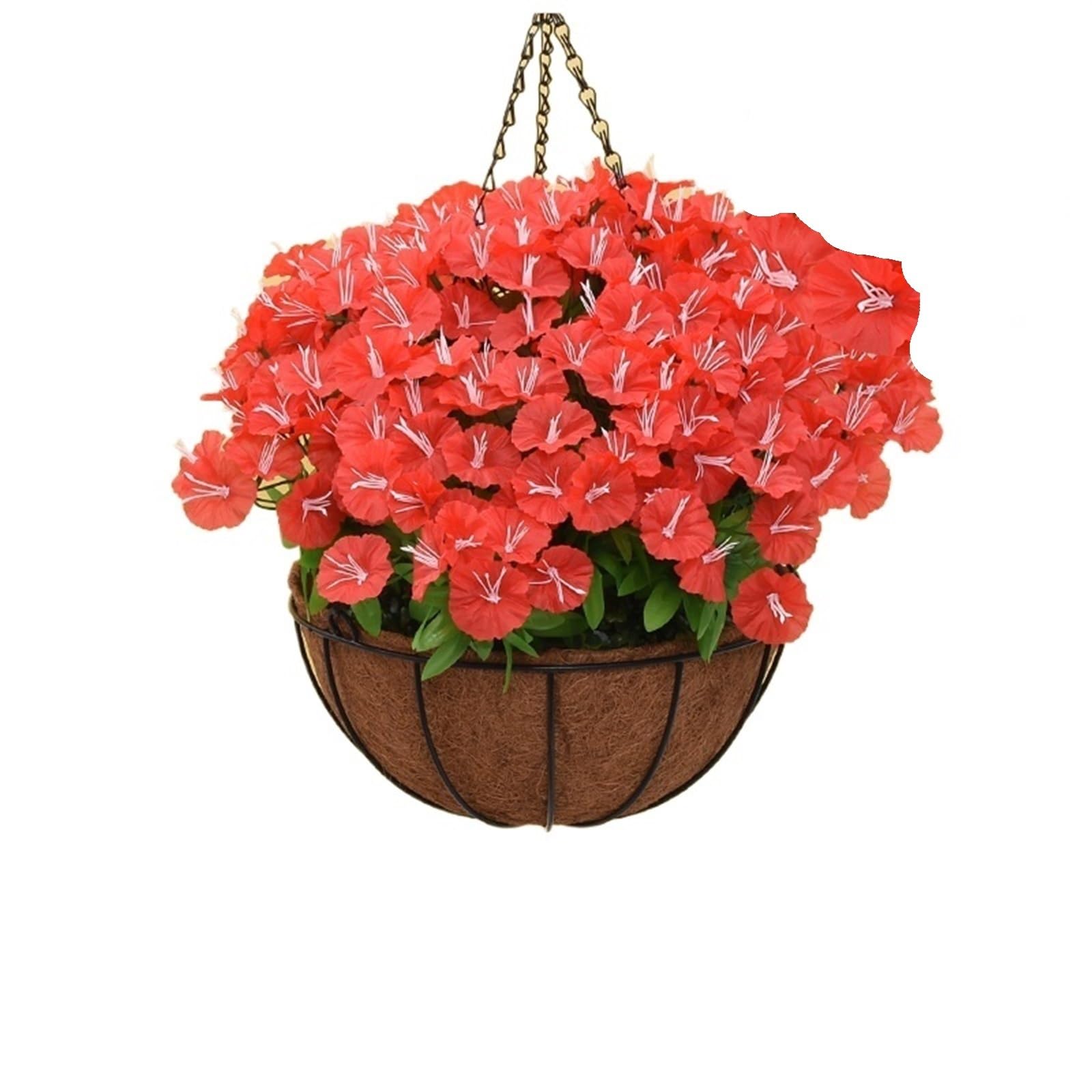 Simulazione Di Schiuma Di Fiori Artificiali Morning Glory Adatta Per Bouquet Da Sposa Fai-Da-Te Centrotavola Per Addio Al Nubilato Decorazioni Per Feste(B,L)