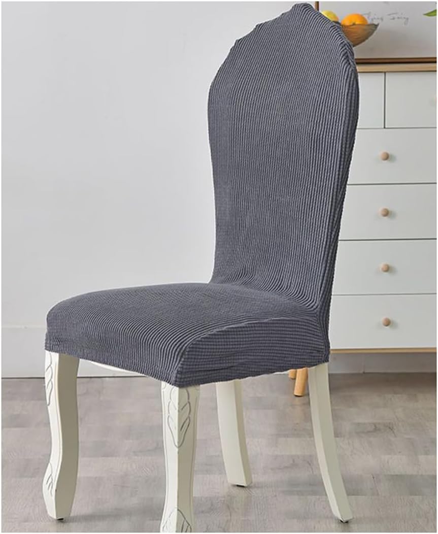 XGANGM Round Back Dining Chairs Slipcovers Set of 2/4/6