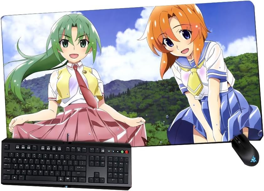 Amazon | ひぐらしのなく頃に マウスパッド 大型 ゲーミングゴム