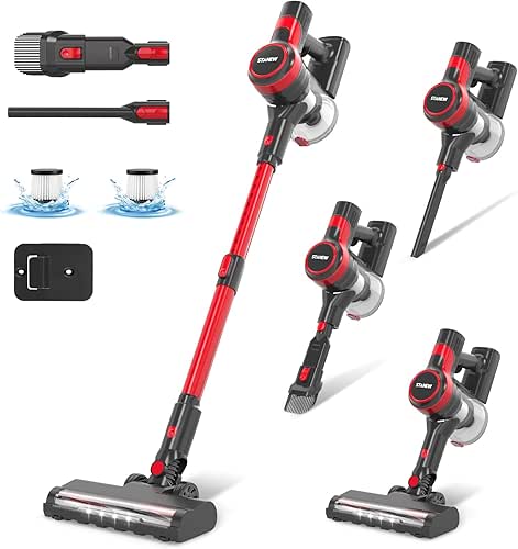 Stanew Aspirateur Balai sans Fil ST609, 4 en 1 Léger