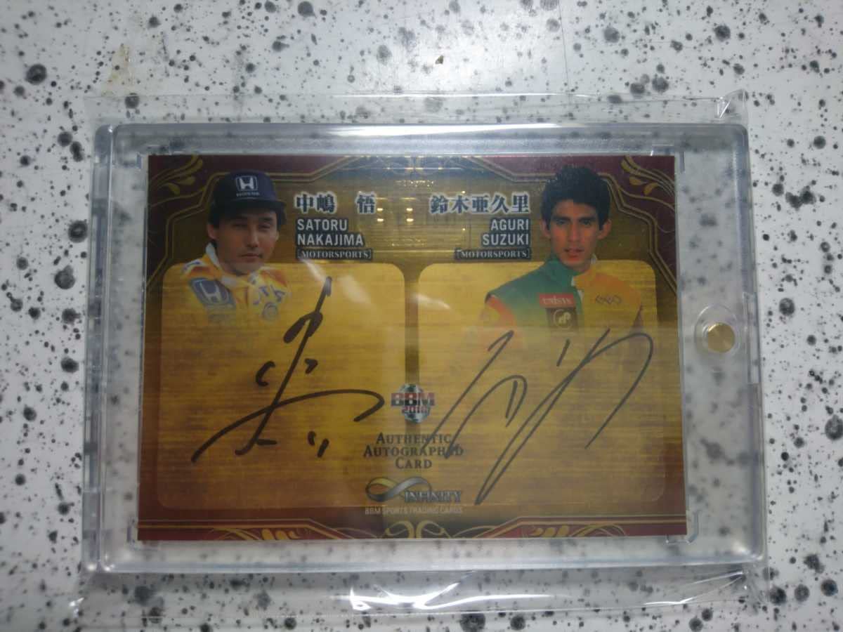 Amazon.co.jp: 15 18 BBM Infinity 中嶋悟&鈴木亜久里 5枚限定 コンボ