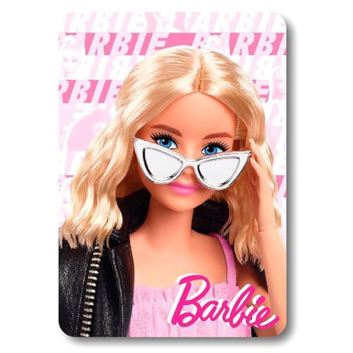 Barbie Licensed Fleece Blanket 100 X 140 Cm (Fleece Blanket A)