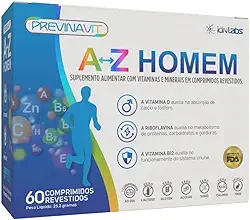 Previnavit Homem A-Z - 60 Comprimidos - IDN Labs