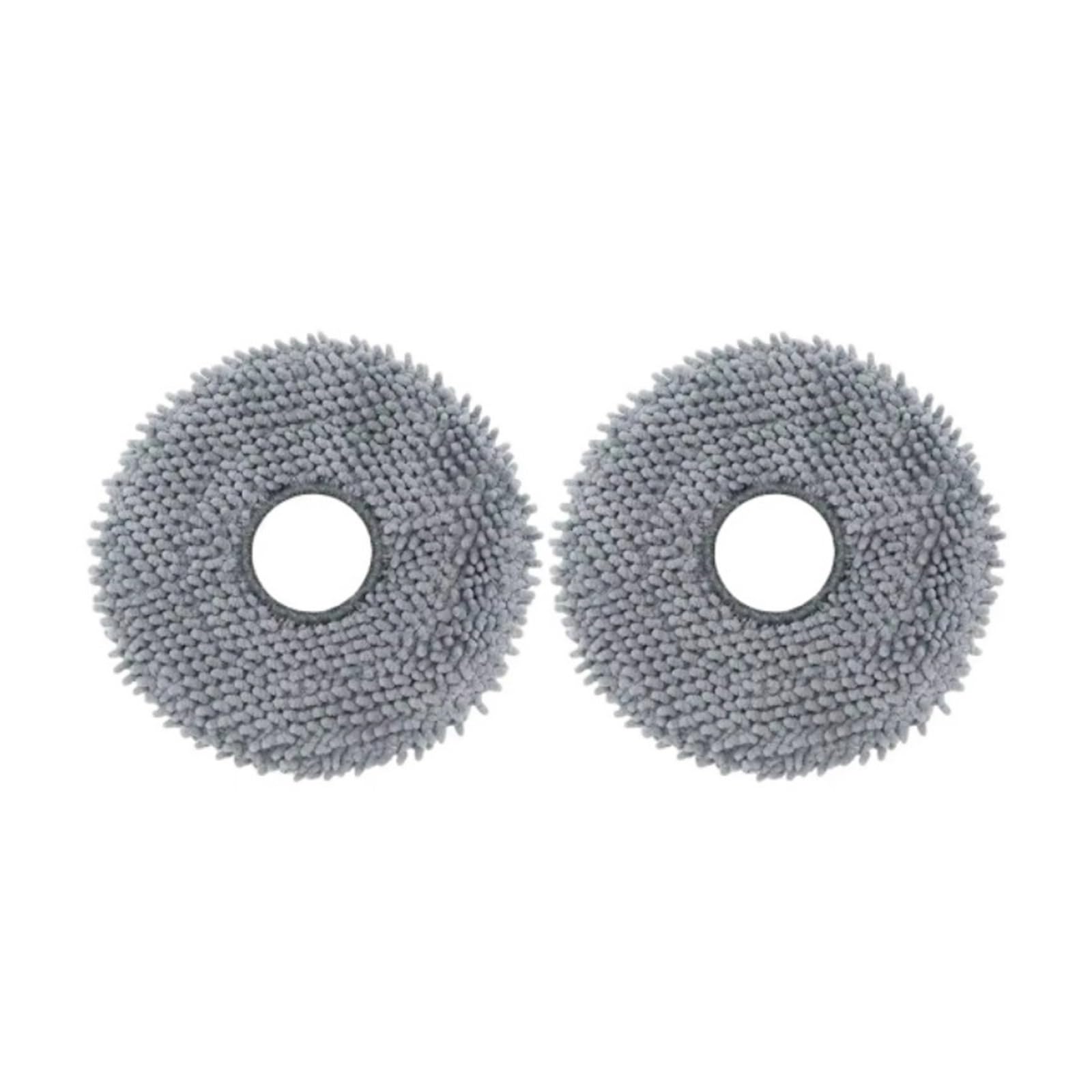 NUCBCULWP Mop Pads,Compatible For Roborock， Q Revo Master/Q S/Q Pro/Q Maxv/Q Curv Accessories Replacements Parts Mopping Cloths(2PCS)