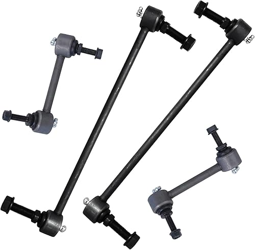 Miniatura 15 de Detroit Axle - 4 barras estabilizadoras para Acura EL Honda Civic 01-05, 4 barras estabilizadoras delanteras y traseras de repuesto 2001 2002 2003