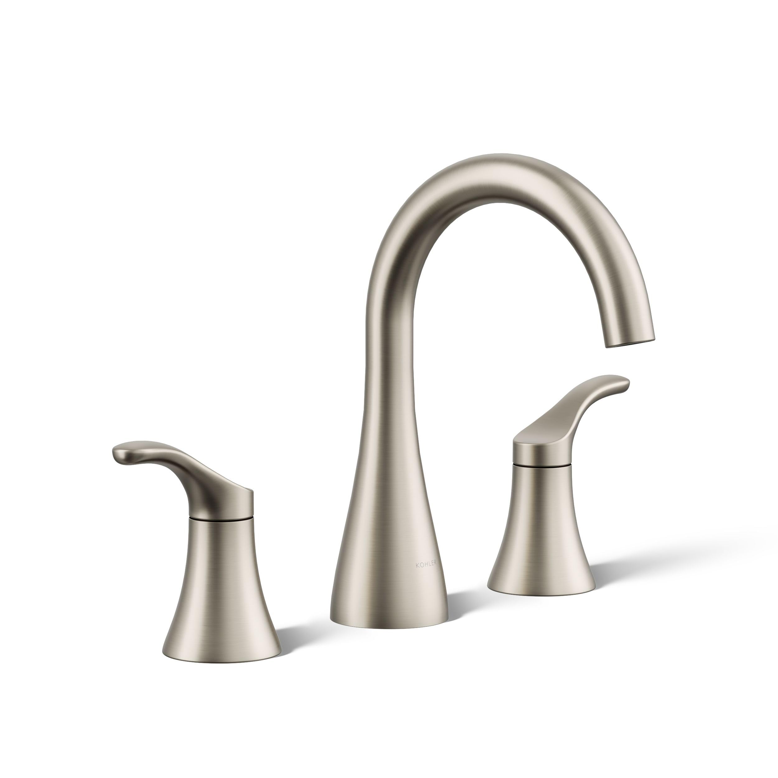 KOHLER K-27390-4-BN Simplice® Widespread Bathroom Sink Faucet