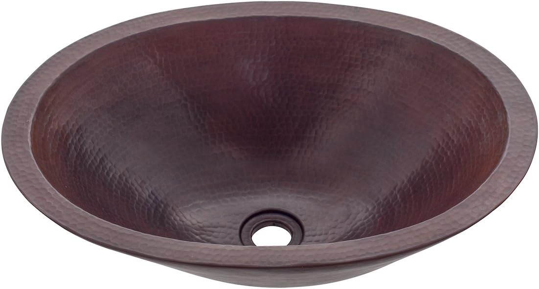 Flаѕh Dеаlѕ - 60% оƒƒ Novatto MONTEVIDEO Copper Vessel Bathroom Sink, Antique