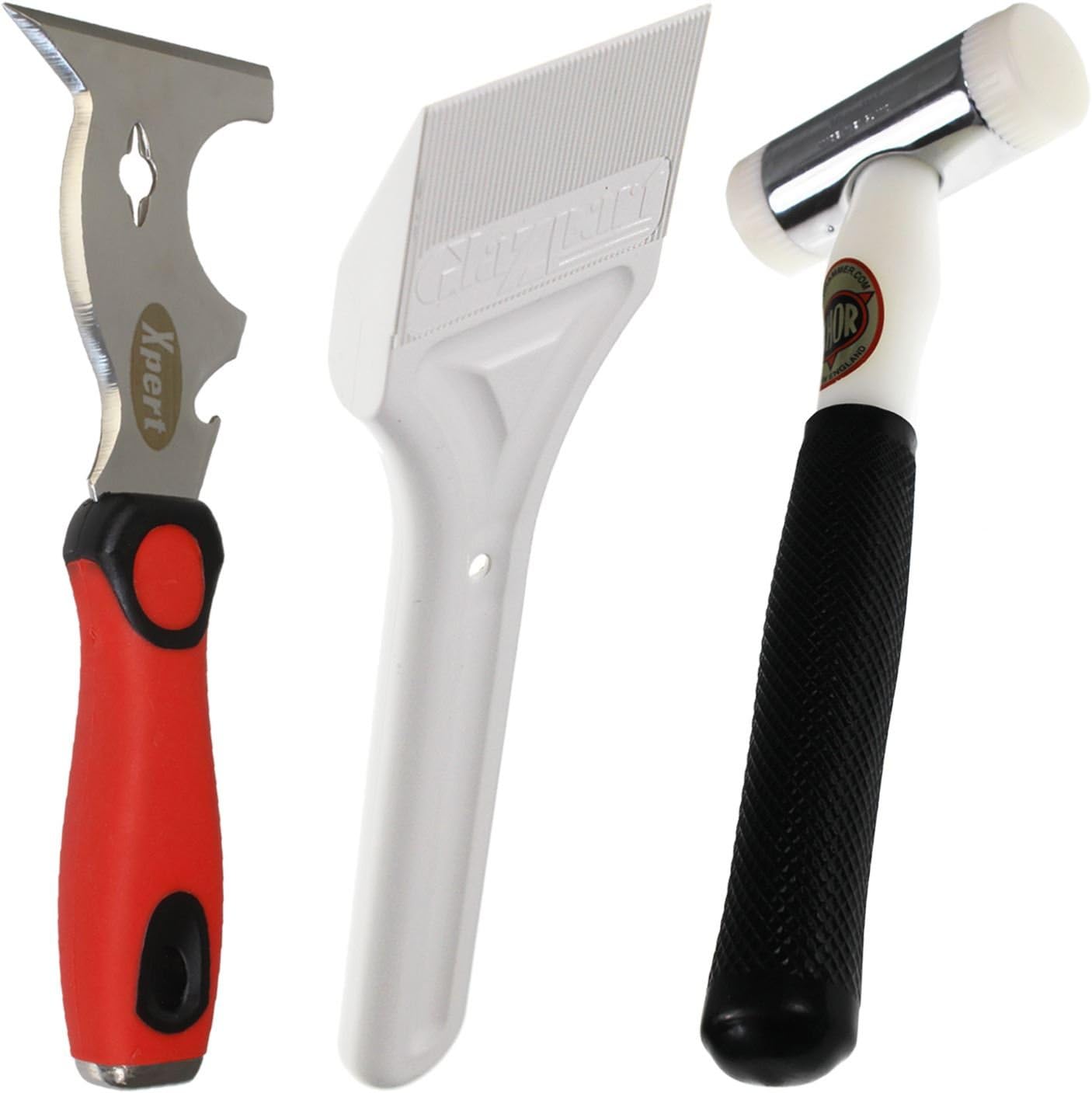 JCP Window Glazing Tool Kit Bundle with Thor 710 Nylon Hammer, JCP ...