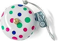 Vista 8 de ONIPAX Campana de bicicleta clásica ruidosa y nítida para bicicleta de crucero, bicicleta de playa para mujeres