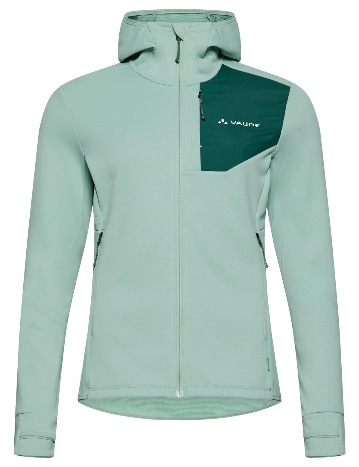VAUDE Damen Fleece Jacke Monviso Fleece Jacket III, elastisch, warm, feuchtigkeitsregulierend und schnelltrocknend, Passform: Slim fit