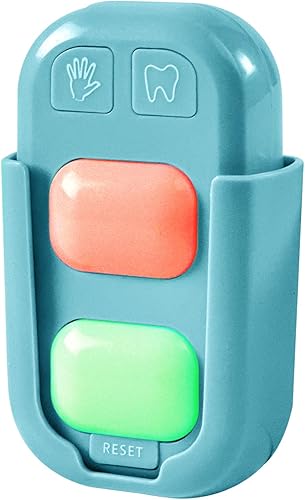 SOARING Temporizador para niños, cepillado de dientes de 2 minutos y temporizador de lavado de manos de 20 segundos, temporizador indicador de color