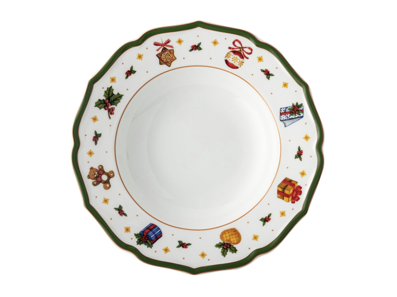 Deep Plate, 23 cm, Happy Wintertime, 23 cm