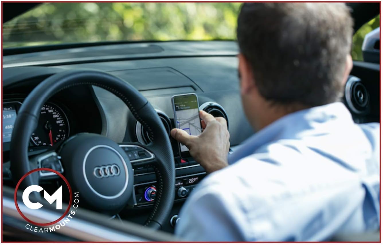 Phone Holder - Designed for 2016-2020 Audi Q2 - Our Exclusive Low-Profile Magnetic Mount image 3