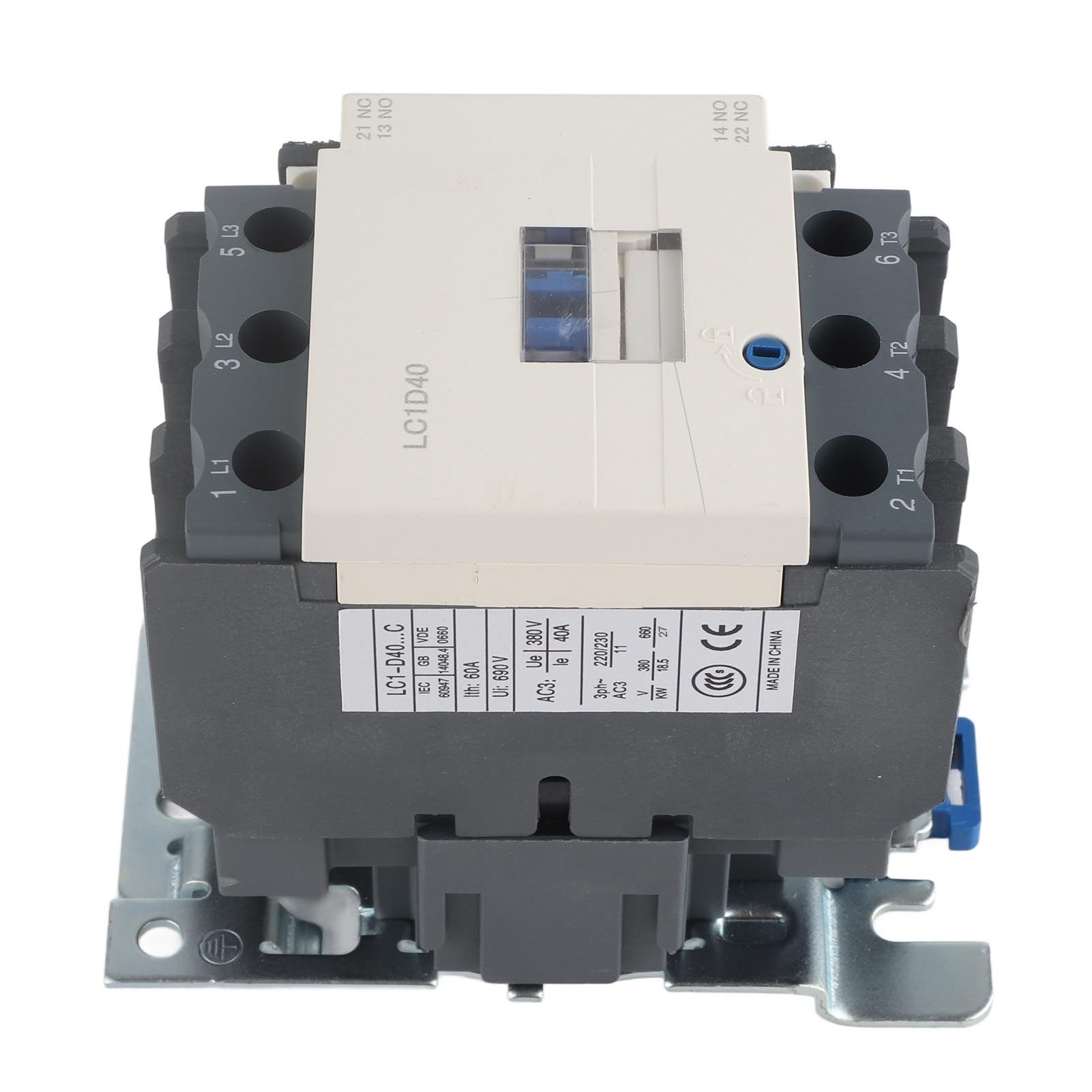 Alomejor Stycznik AC 220V 40A do zastosowań Przemysłowych