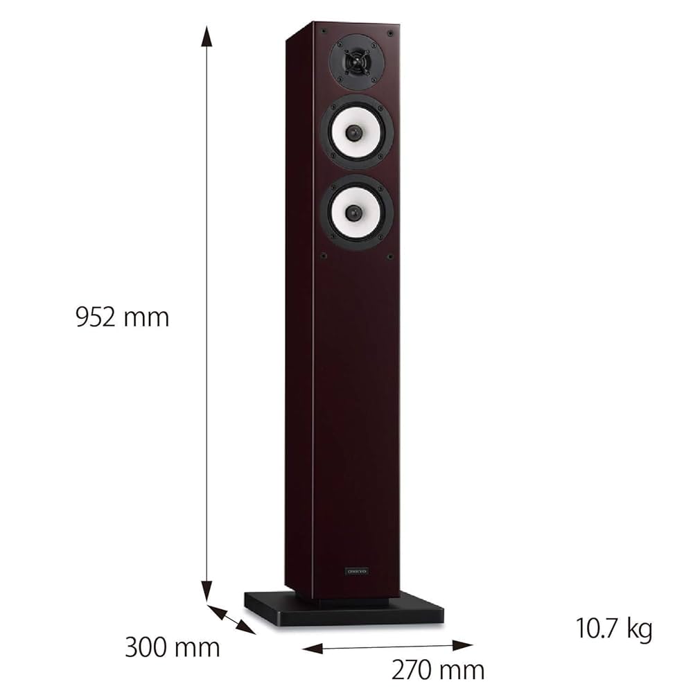 ONKYO トールボーイスピーカー D-309E 2台1組 Amazon.co.jp: ONKYO 2ウェイ・スピーカーシステム (1台)D-309E