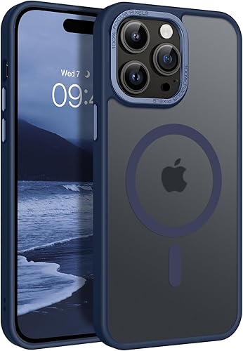 BENTOBEN Funda magnética para iPhone 14 Pro compatible con Magsafe translúcida mate 14 Pro, delgada, a prueba de golpes, para mujeres, hombres,