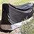 Sunnydaze Outdoor Firewood Log Rack Cover - Gray and Black - 600D Polyester with PVC Backing - 8-Foot